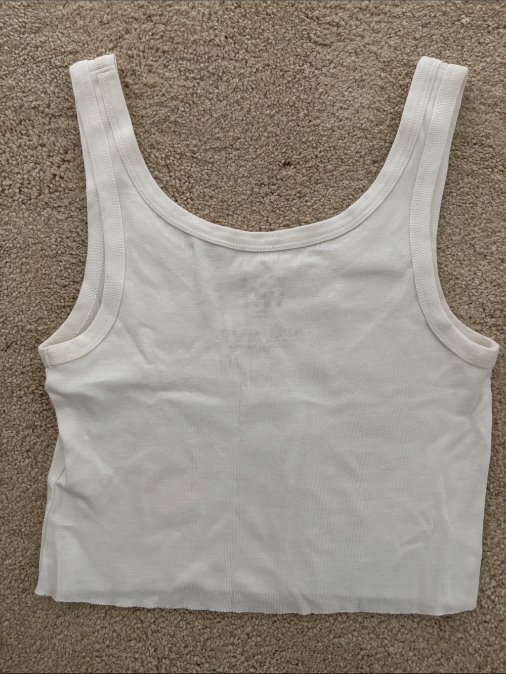 Billabong Tropical Feelings Graphic Cropped Tank Top Bikini Coverup Sz Small - Picture 3 of 4